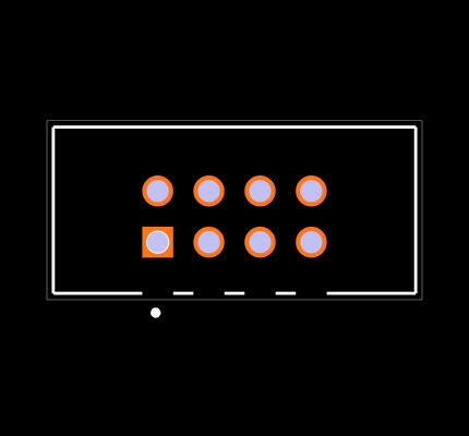 STMM-104-02-F-D Footprint