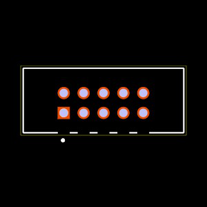 STMM-105-01-S-D Footprint