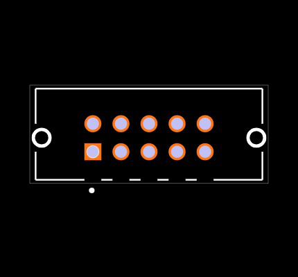 STMM-105-01-S-D-LC Footprint