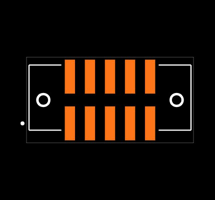 STMM-105-02-L-D-SM-LC-K Footprint