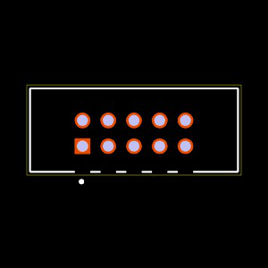 STMM-105-02-S-D Footprint