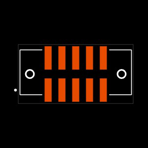 STMM-105-02-S-D-SM-LC Footprint