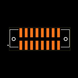 STMM-108-02-L-D-SM-LC-K Footprint