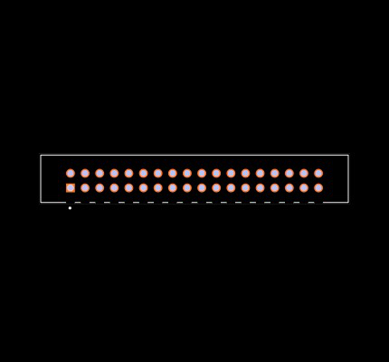 STMM-118-02-F-D Footprint