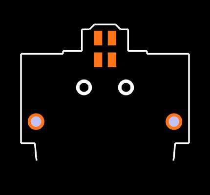 T1M-02-GF-DH Footprint