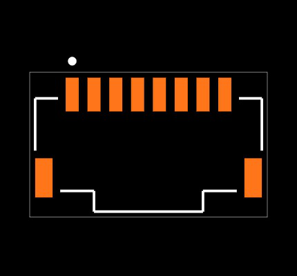 T1M-08-T-SH-L Footprint