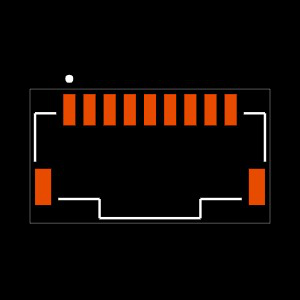 T1M-09-F-SH-L Footprint