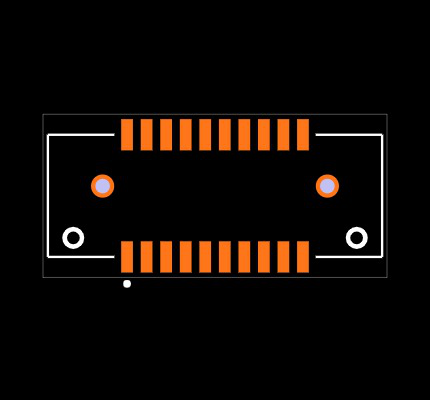 T1M-10-GF-DV Footprint