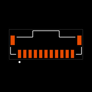 T1M-11-F-SV-L Footprint