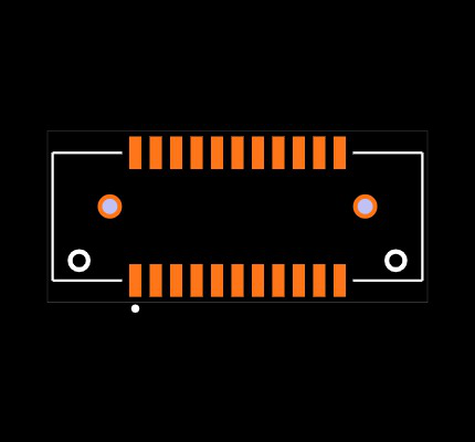 T1M-11-GF-DV-K Footprint