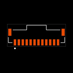 T1M-12-F-SV-L-P Footprint
