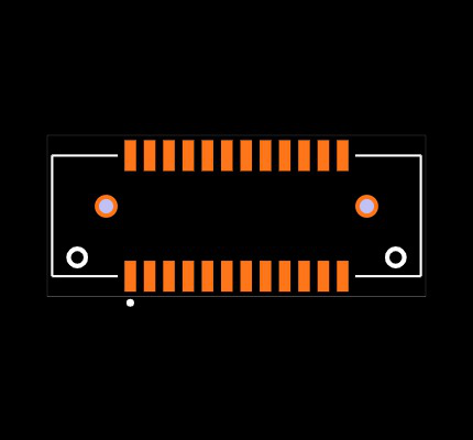 T1M-12-GF-DV-K Footprint