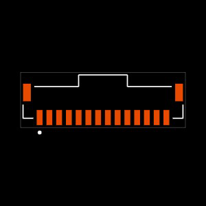 T1M-14-F-SV-L Footprint