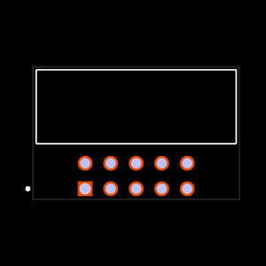 T2M-105-01-S-D-RA Footprint