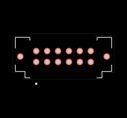 T2M-106-01-L-D-TH-WT Footprint