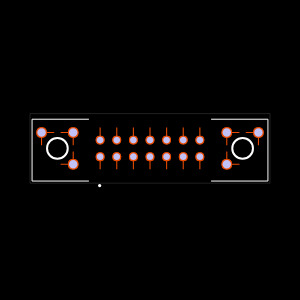 T2M-107-01-L-D-TH-DS Footprint