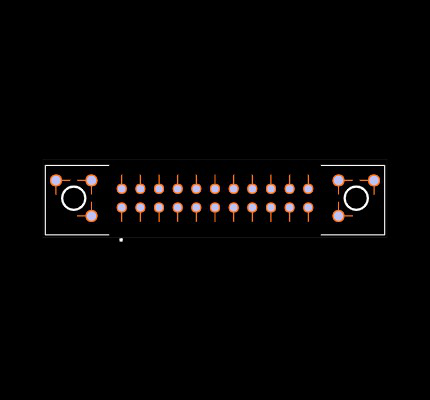 T2M-111-01-L-D-TH-DS Footprint