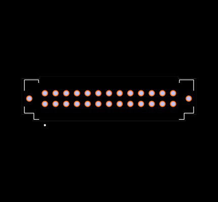 T2M-113-01-S-D-TH-WT Footprint