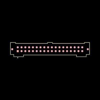 T2M-118-01-L-D-TH-WT Footprint