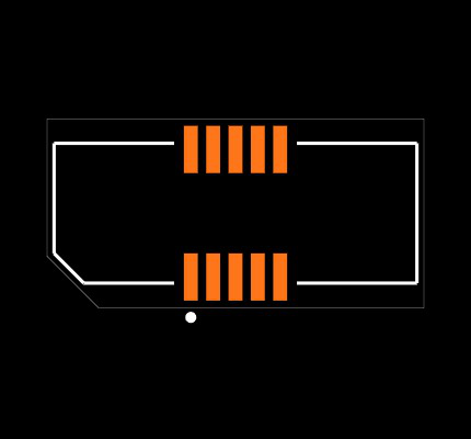 TEM-105-02-03.0-G-D-K-TR Footprint