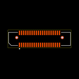 TEM-120-02-03.0-H-D-L1-K-TR Footprint