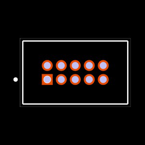 TFC-105-11-L-D Footprint