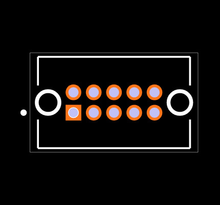 TFC-105-31-L-D-A Footprint