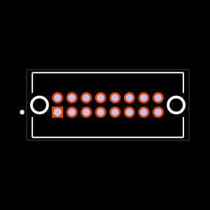 TFC-108-01-L-D-A Footprint