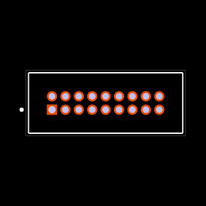 TFC-109-01-L-D Footprint