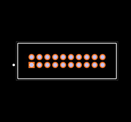 TFC-110-21-F-D Footprint