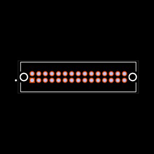 TFC-115-11-F-D-A Footprint