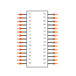 TFC-115-12-L-D Symbol