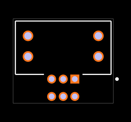 TFM-103-01-F-D-RE1-WT Footprint