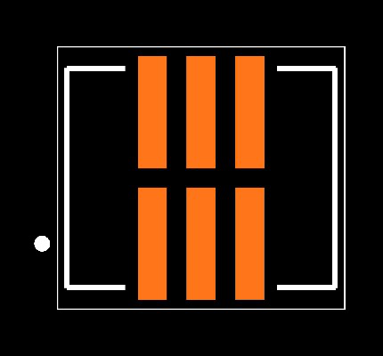 TFM-103-02-L-D-K-TR Footprint