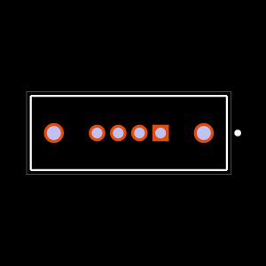 TFM-104-01-F-S-WT Footprint