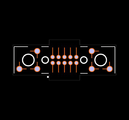 TFM-105-01-L-D-DS Footprint