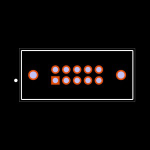 TFM-105-01-L-D-WT Footprint