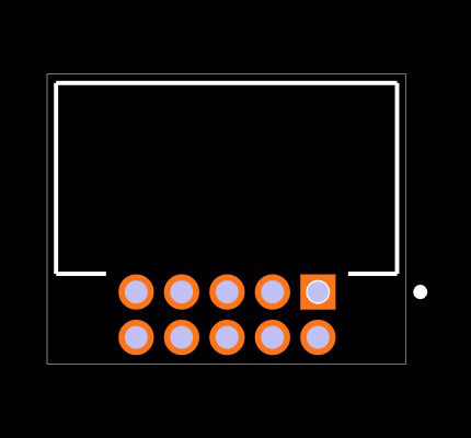 TFM-105-01-S-D-RA Footprint