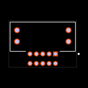 TFM-105-01-S-D-RE2-WT Footprint