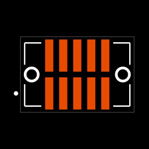 TFM-105-02-F-D-LC Footprint