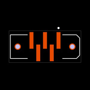 TFM-105-02-F-S-WT Footprint