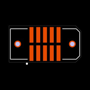 TFM-105-02-L-D-WT-TR Footprint