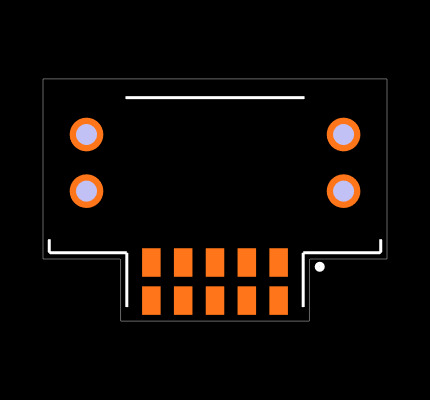 TFM-105-02-L-DH Footprint