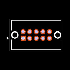 TFM-105-03-L-D-LC Footprint
