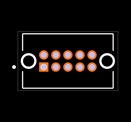 TFM-105-11-L-D-A Footprint