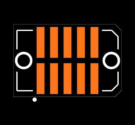 TFM-105-22-L-D-A Footprint