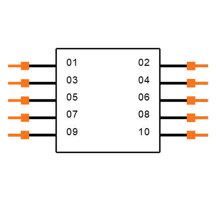TFM-105-22-L-D-TR Symbol