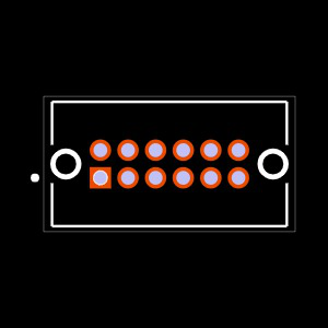 TFM-106-01-L-D-LC Footprint