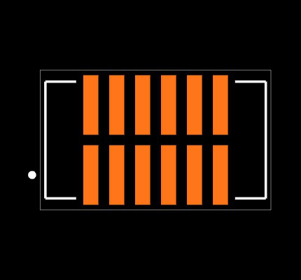 TFM-106-02-F-D Footprint