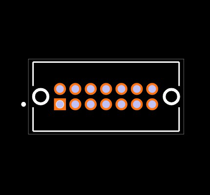 TFM-107-01-F-D-LC Footprint